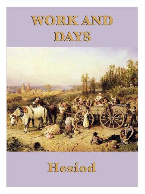 Cover image for Work and Days